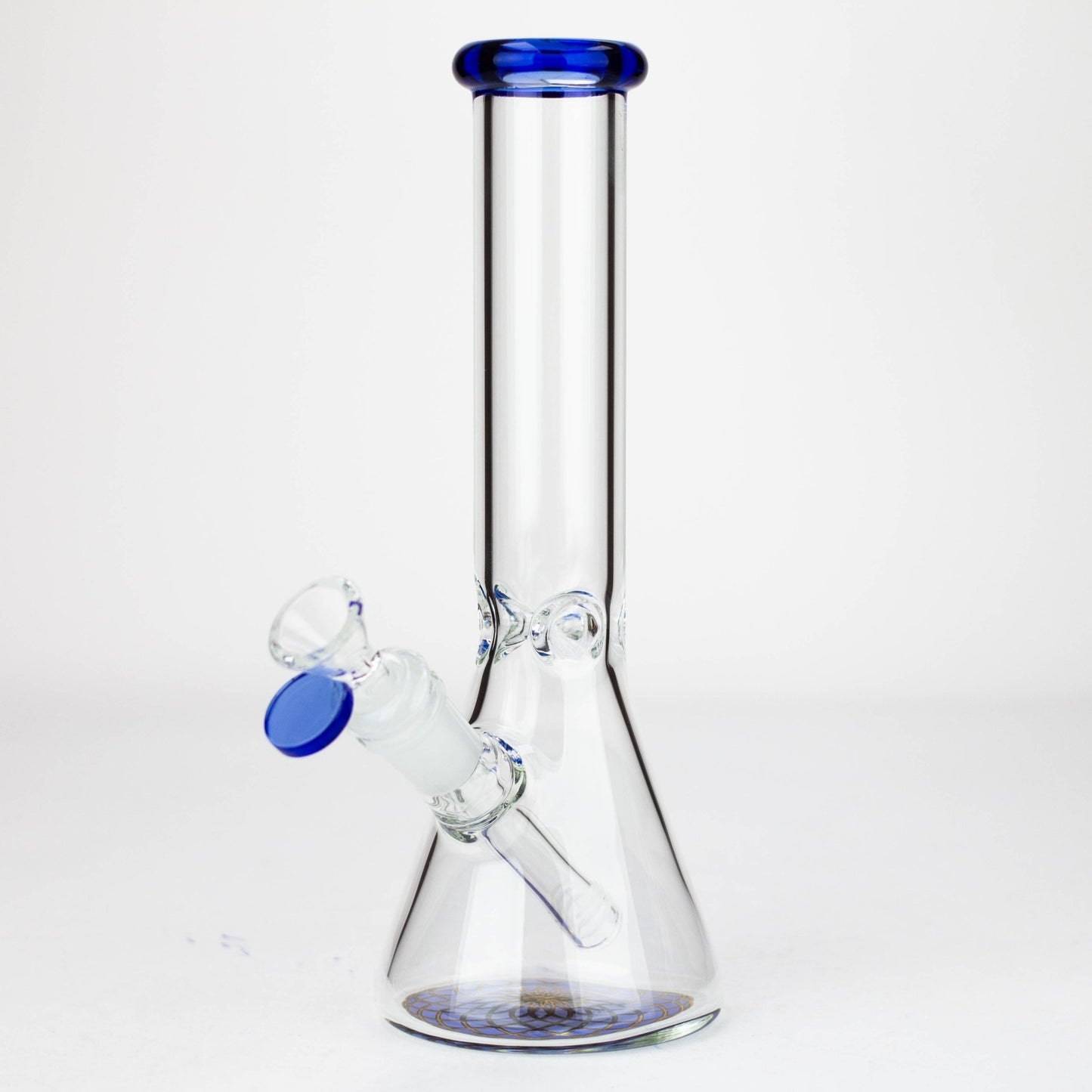 10" Beaker glass water bong [G31034] - empire420BongsBlueG31034-BLG31034-BL
