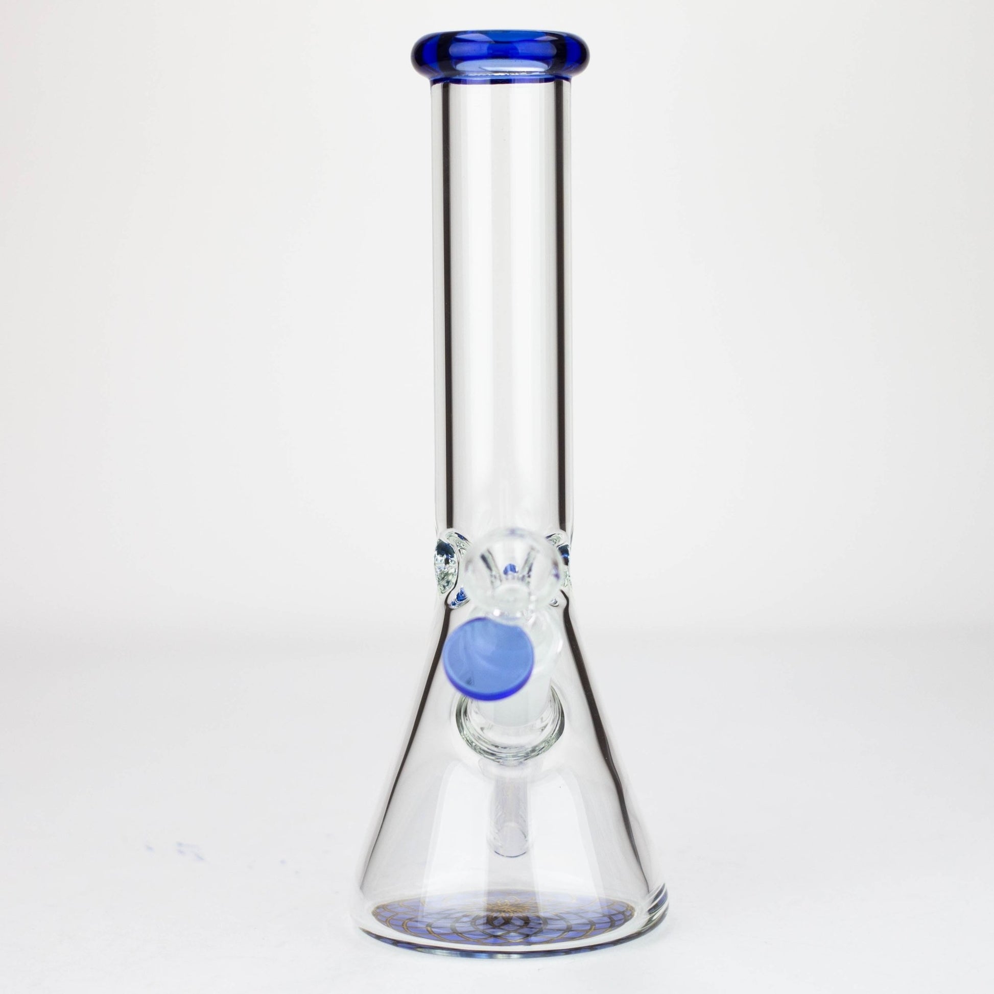 10" Beaker glass water bong [G31034] - empire420BongsBlackG31034-BKG31034-BK
