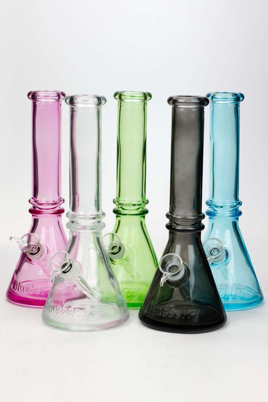 10" colored soft glass water bong - empire420BongsSmoke81458145