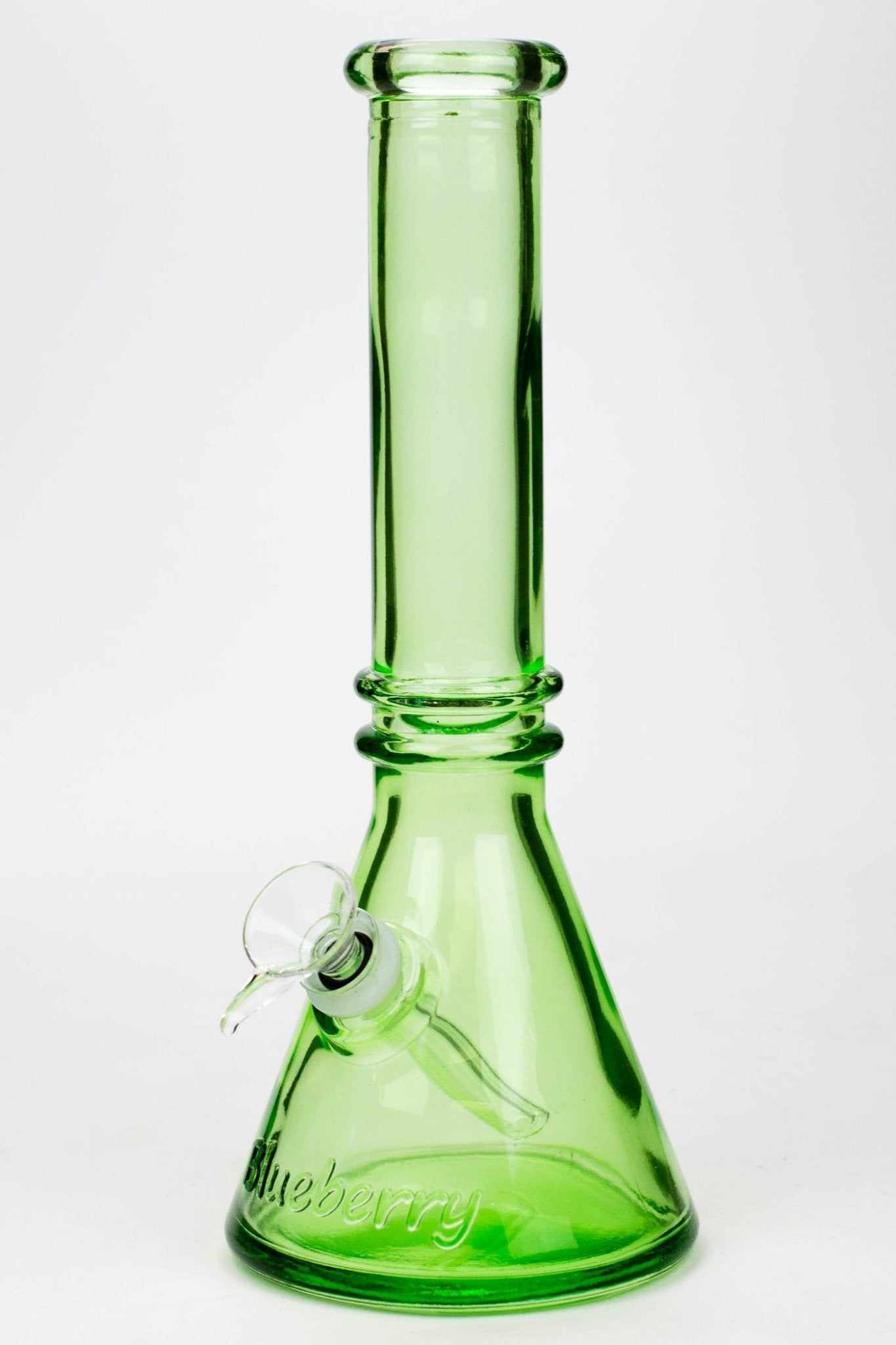 10" colored soft glass water bong - empire420BongsGreen81498149