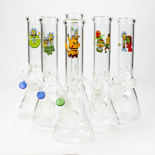10" Conical Decal Bong - Assorted Decal design - empire420Bongs616361392397UB-10-CDB
