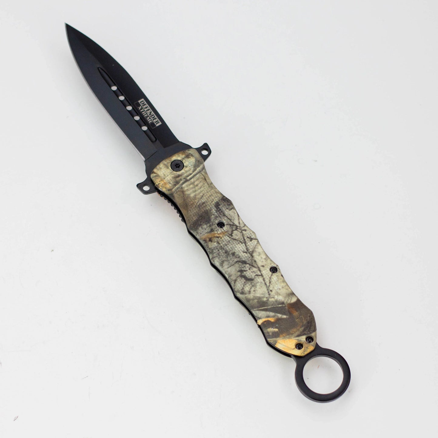 10″ Defender-Xtreme Camouflage Knife with Stainless Steel Blade [9426]_0