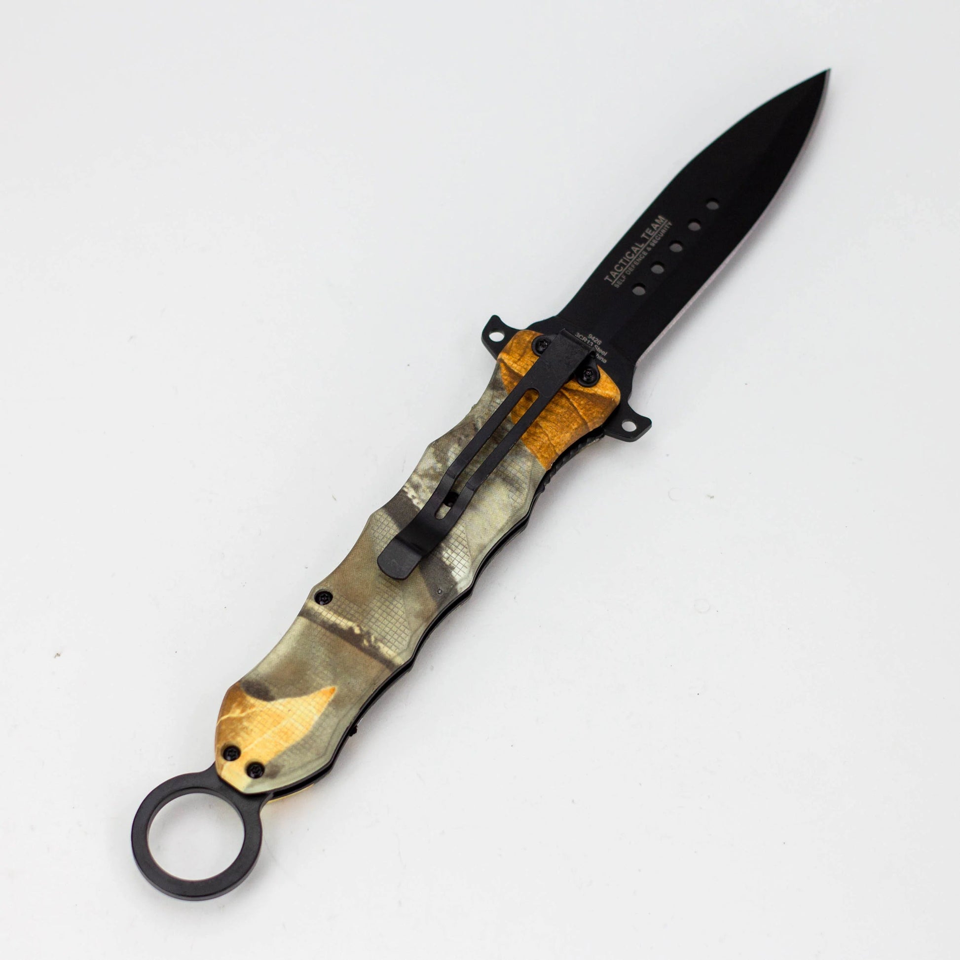 10″ Defender-Xtreme Camouflage Knife with Stainless Steel Blade [9426]_2