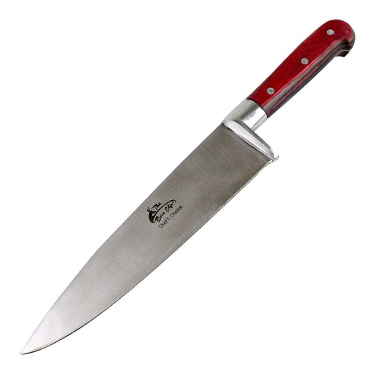 TheBoneEdge | 12.5″ Chef Choice Cooking Kitchen Knife Stainless Steel Wood Handle [13444]_0