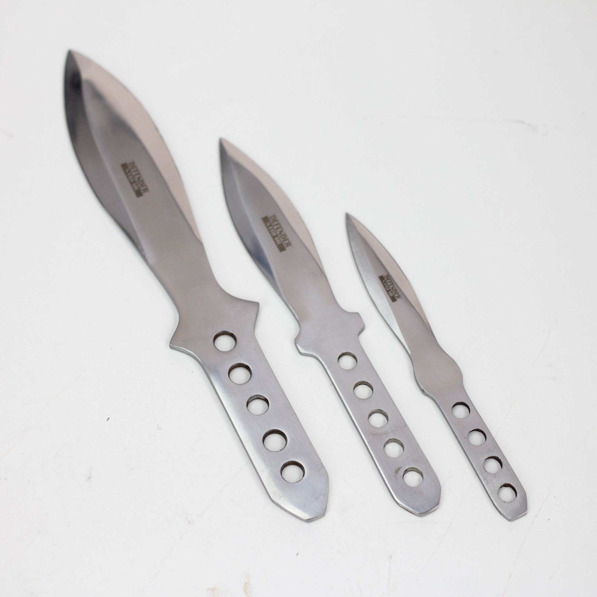 3pc Throwing Stainless steel Knife Set with Sheath [456-S]_1
