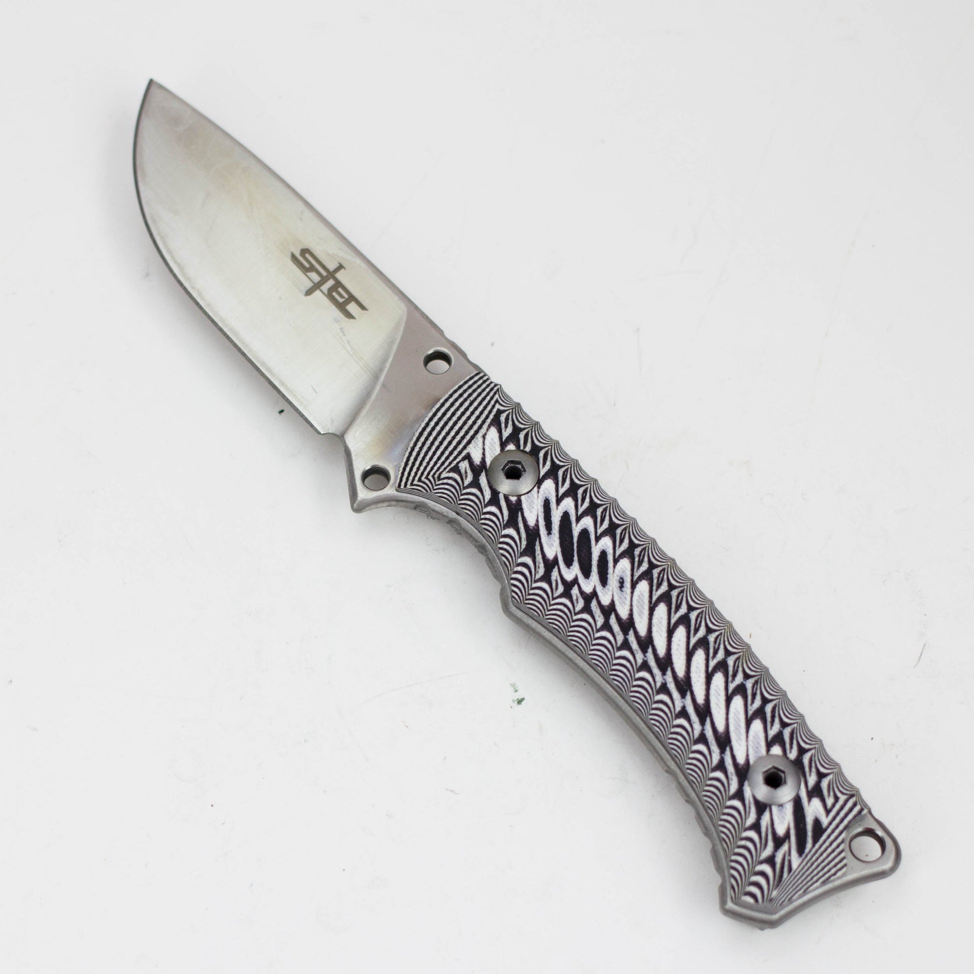 9" S-Tec Full Tang Fixed Blade Hunting Knives [T228628]_2