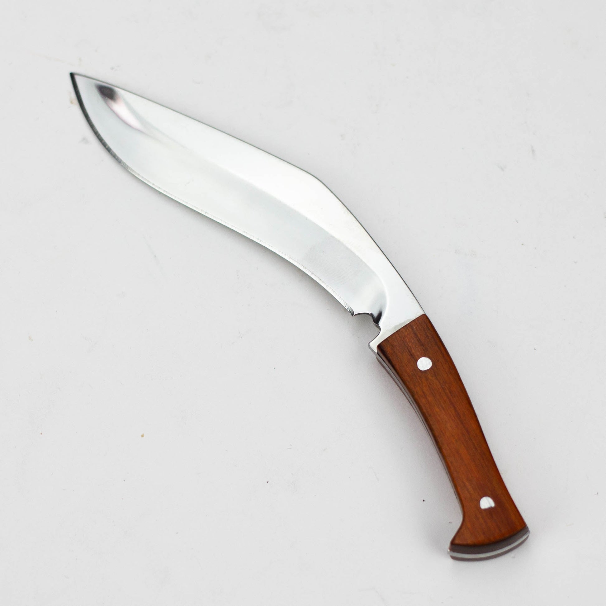 19.5" Full Tang Kukri W/Blade & Mahogany Handle [T22022]_3