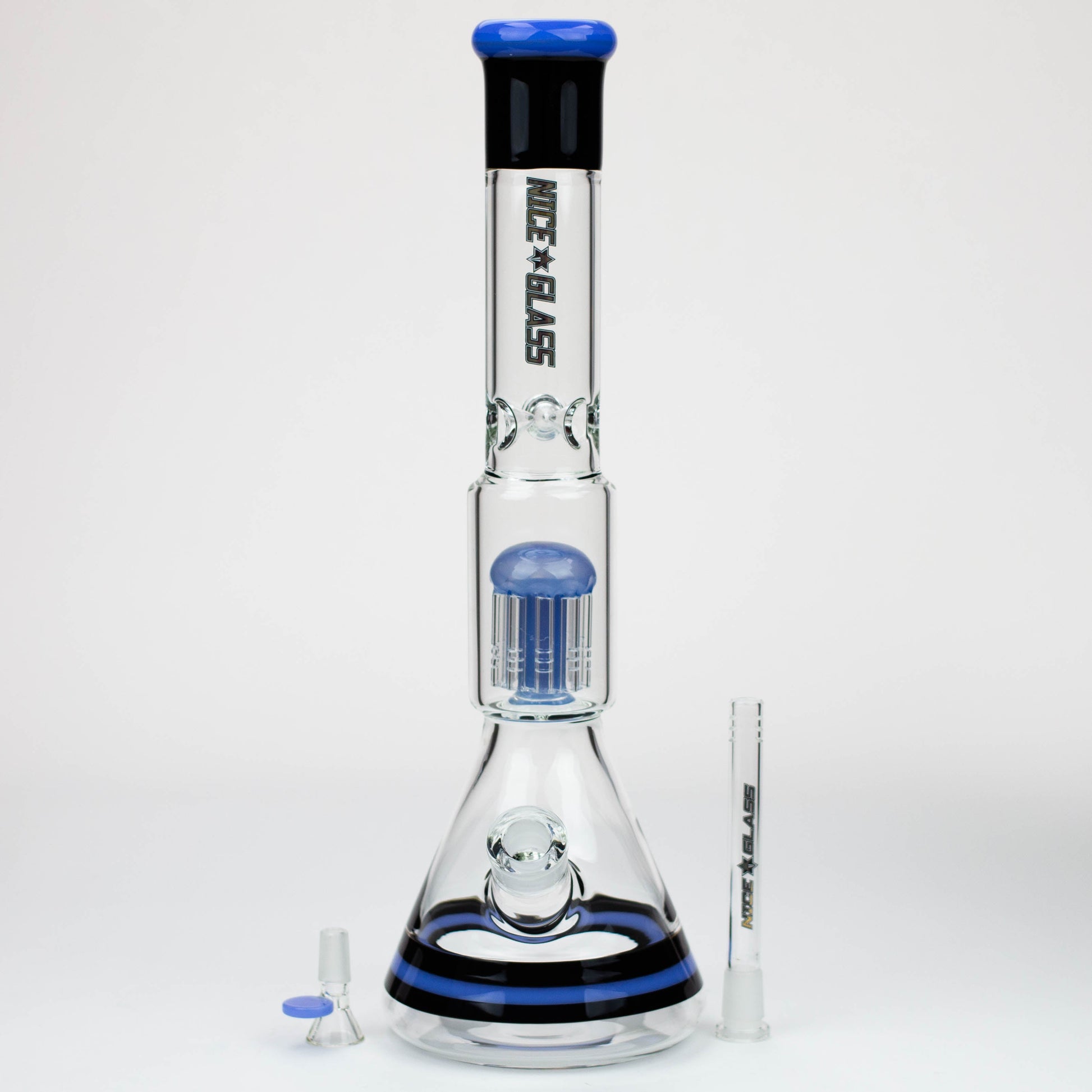 
This classic piece with added aeration is the perfect piece when you want to step it up a notch. The large tree percolator in the middle has 10 slitted arms for a sNG- 17 inch 10-Arm Tree Beaker  [S395]Bongsempire420