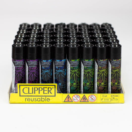 CLIPPER  FLUO LEAVES 3 LIGHTERS COLLECTION_0