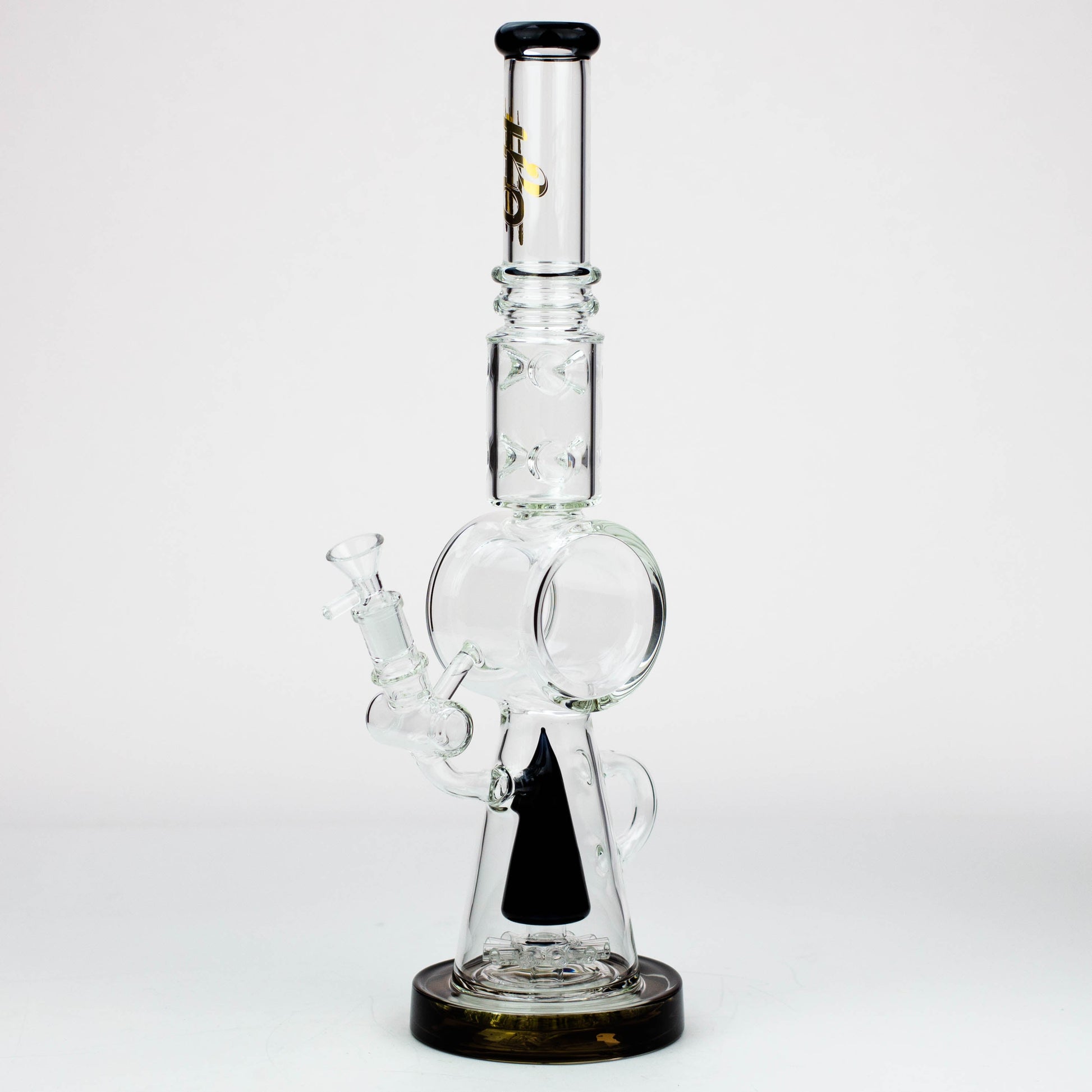 18" H2O Cone diffuser glass water bong [H2O-16]_1