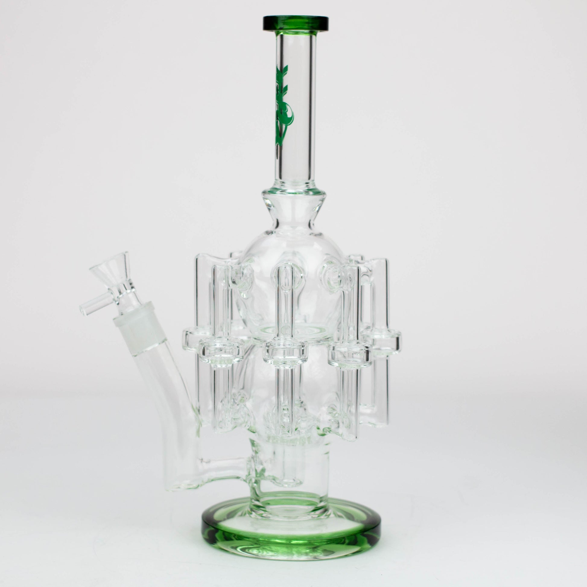 13.5" H2O Glass water recycle bong [H2O-17]_3