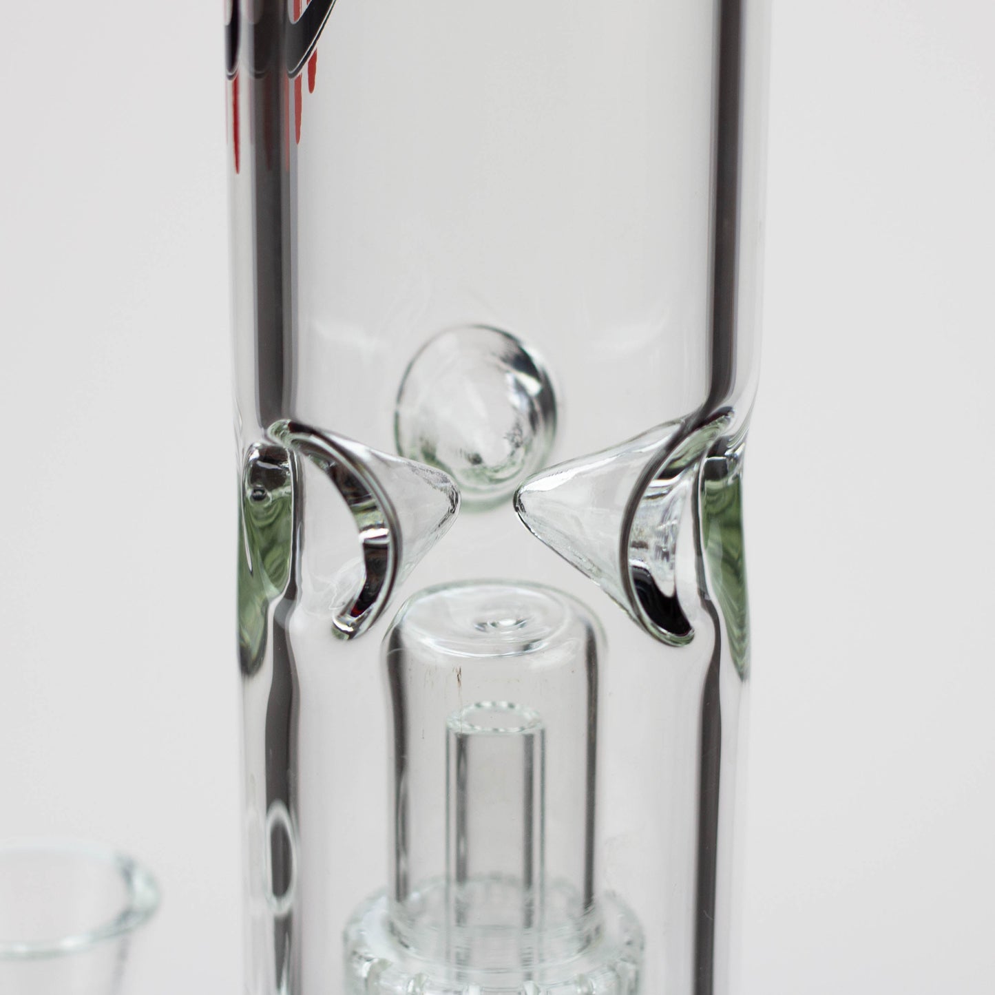 16" H2O Dual Honeycomb diffuser Glass water bong [H2O-27]_12