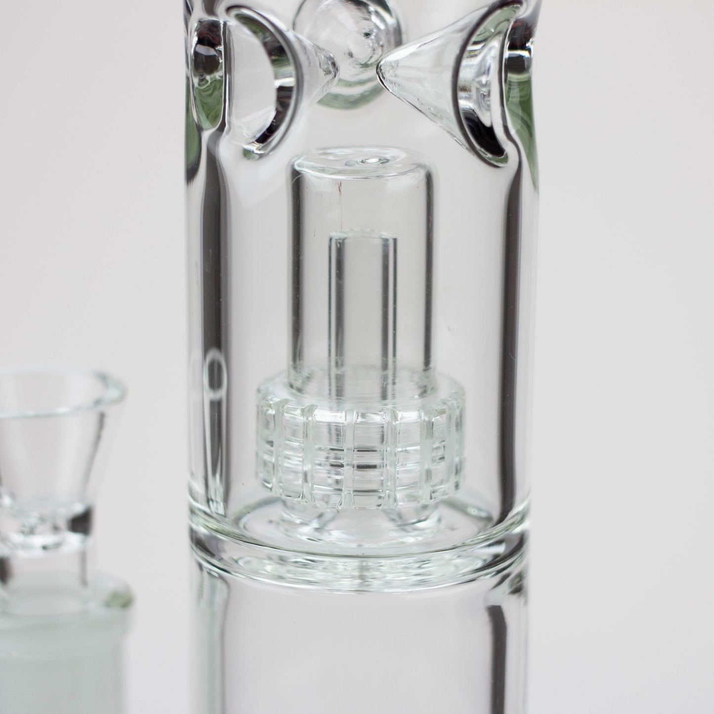 16" H2O Dual Honeycomb diffuser Glass water bong [H2O-27]_13