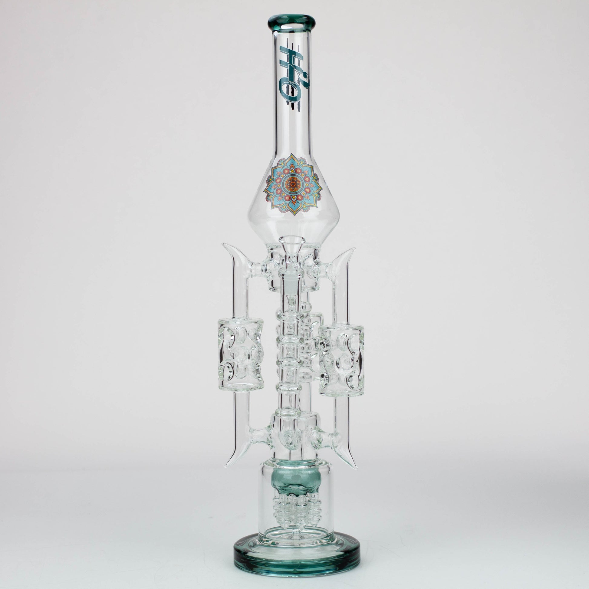 21" H2O Coil Glass water recycle bong [H2O-19]_11