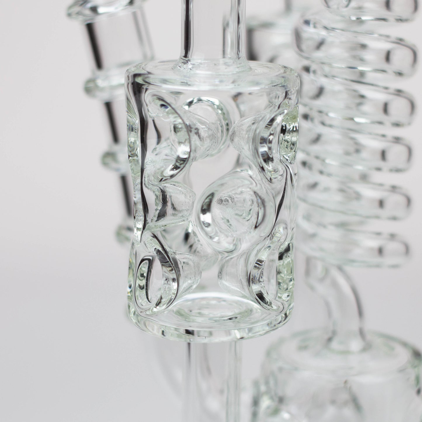 21" H2O Coil Glass water recycle bong [H2O-19]_2