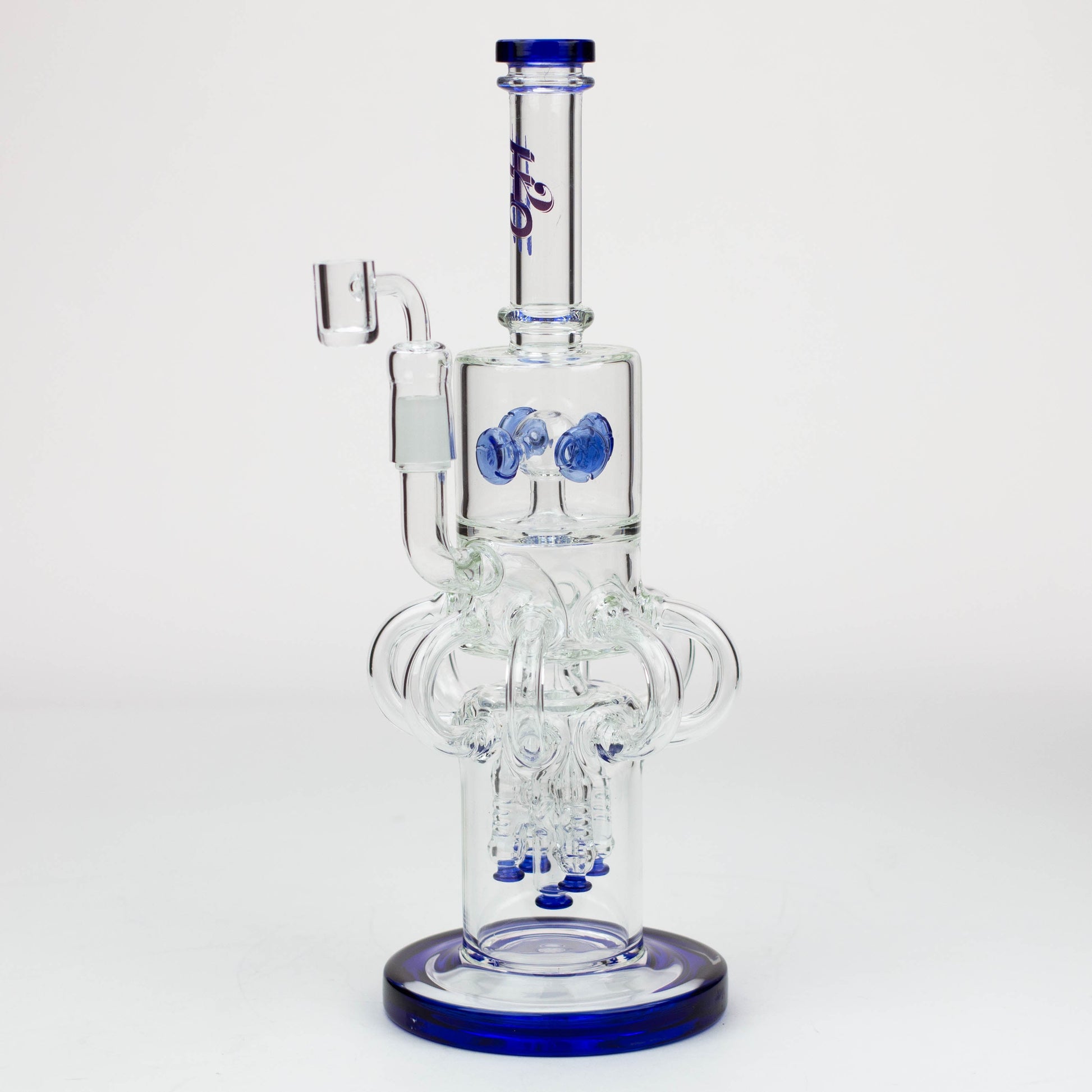 20" H2O  Glass water recycle bong [H2O-20]_5