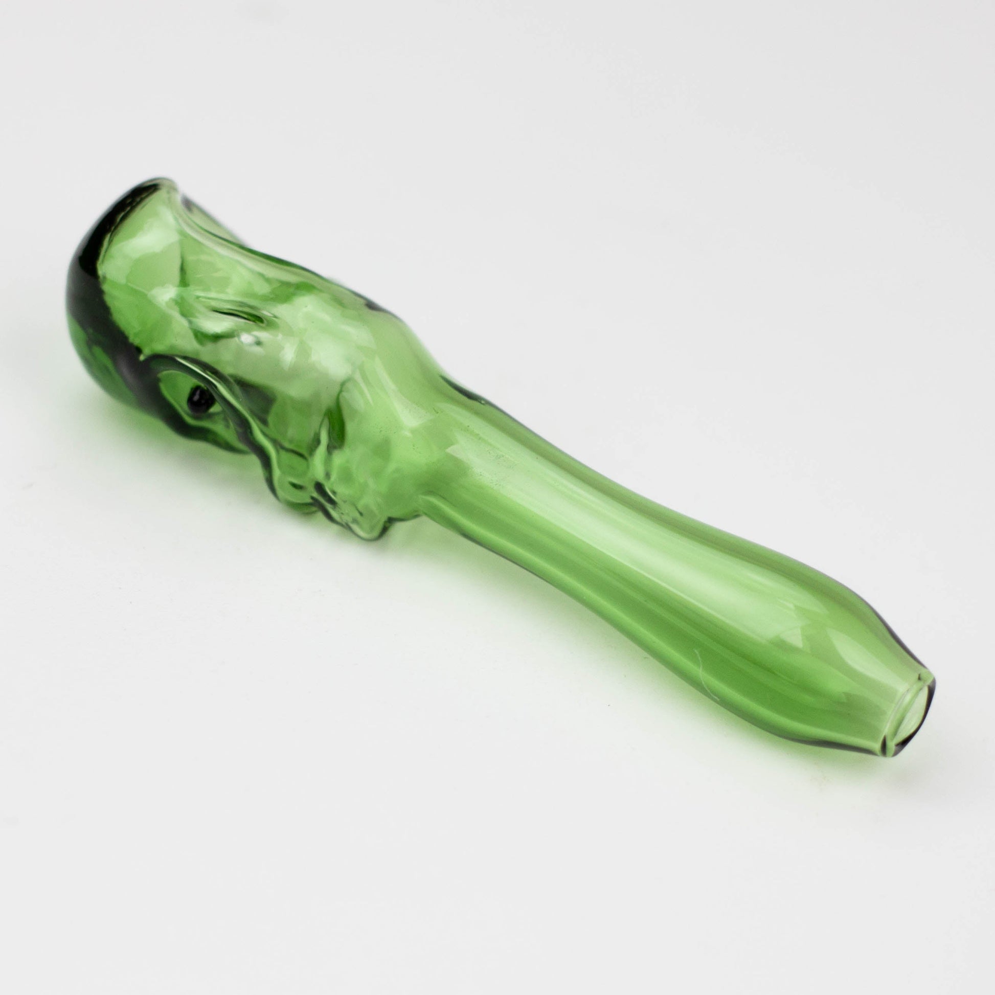 4" GLASS PIPE-SKULL [GP03]_7