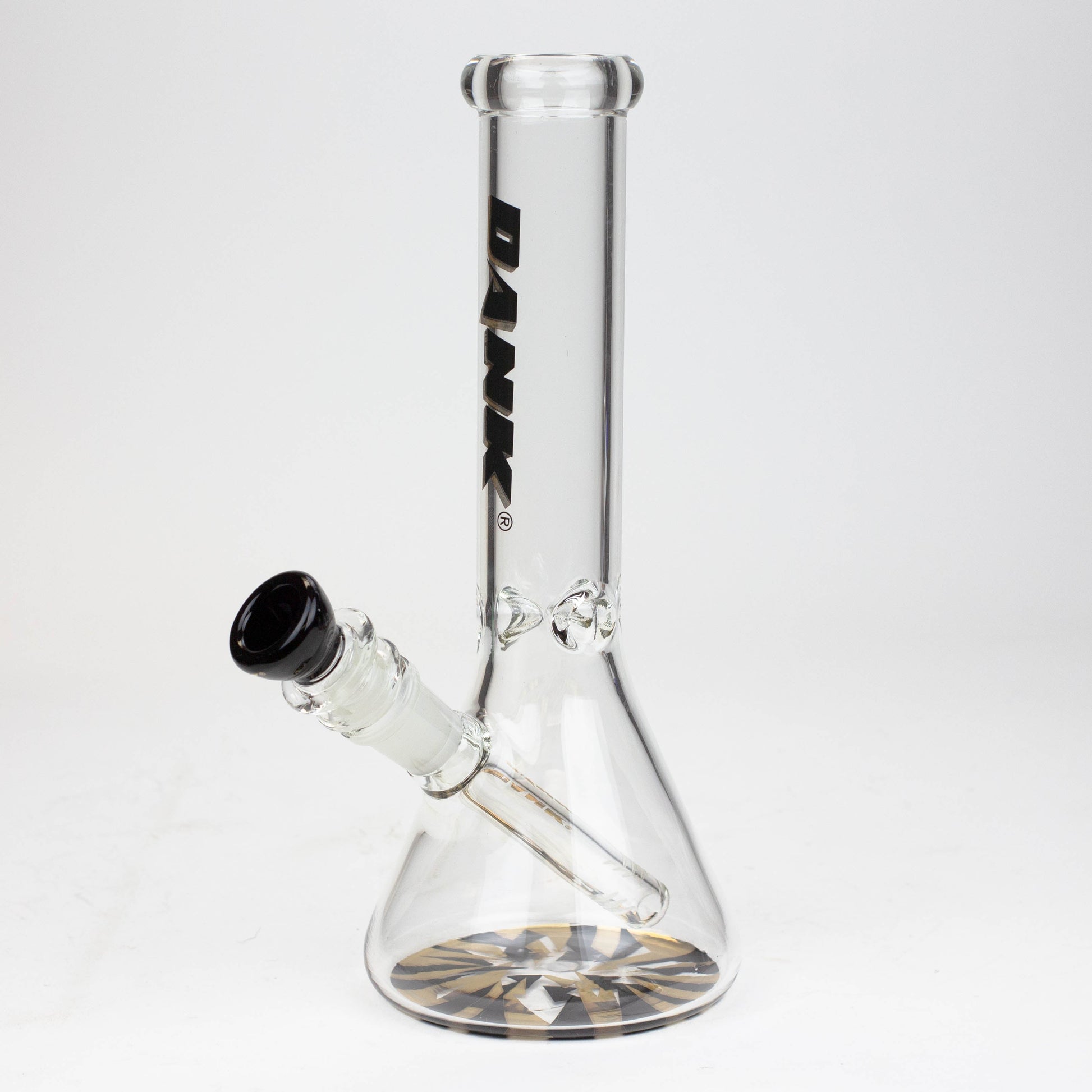 9.5" DANK beaker glass water bong (Wide / Jagged)_7