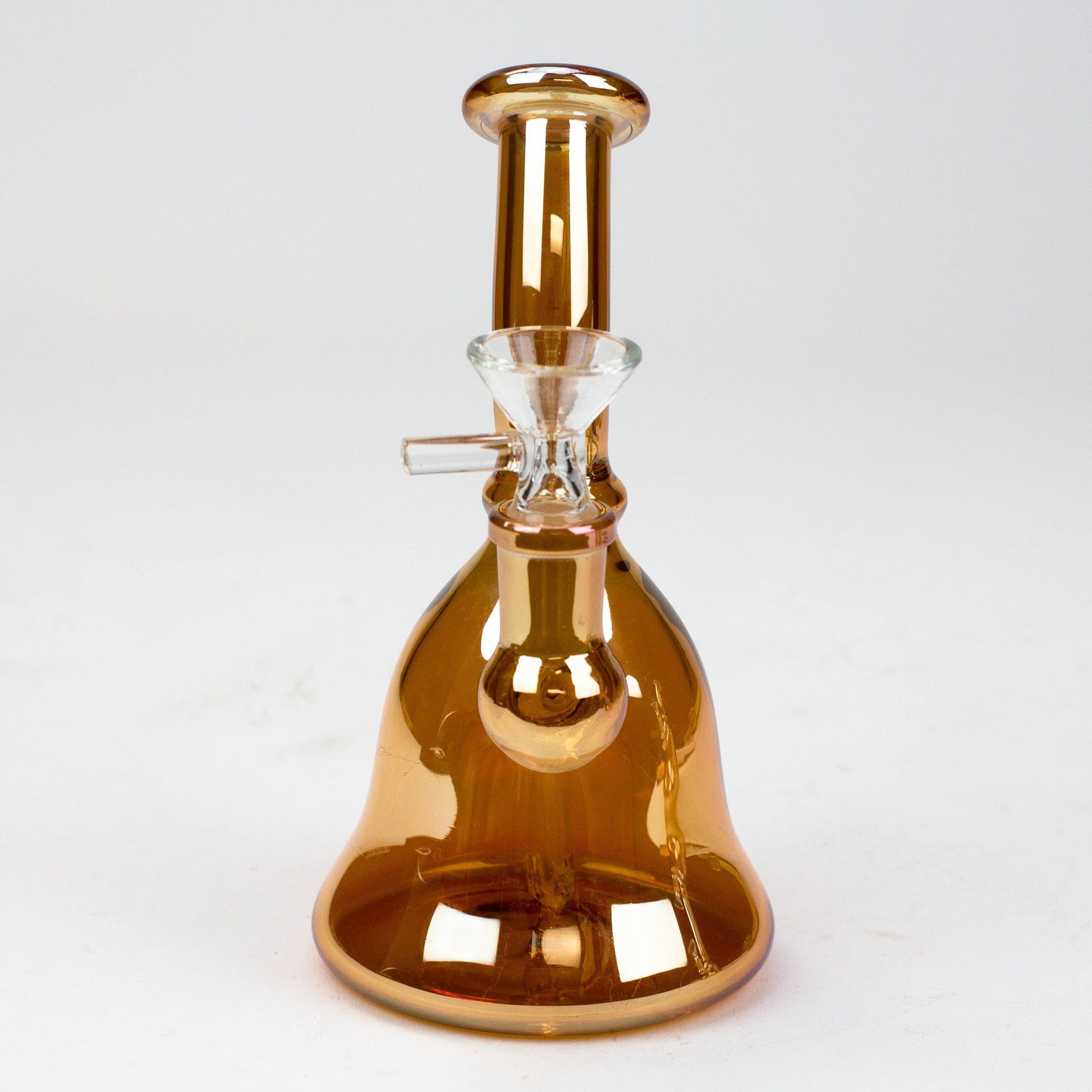 6" fixed 3 hole diffuser bell Metallic tinted bubbler [V16]_3