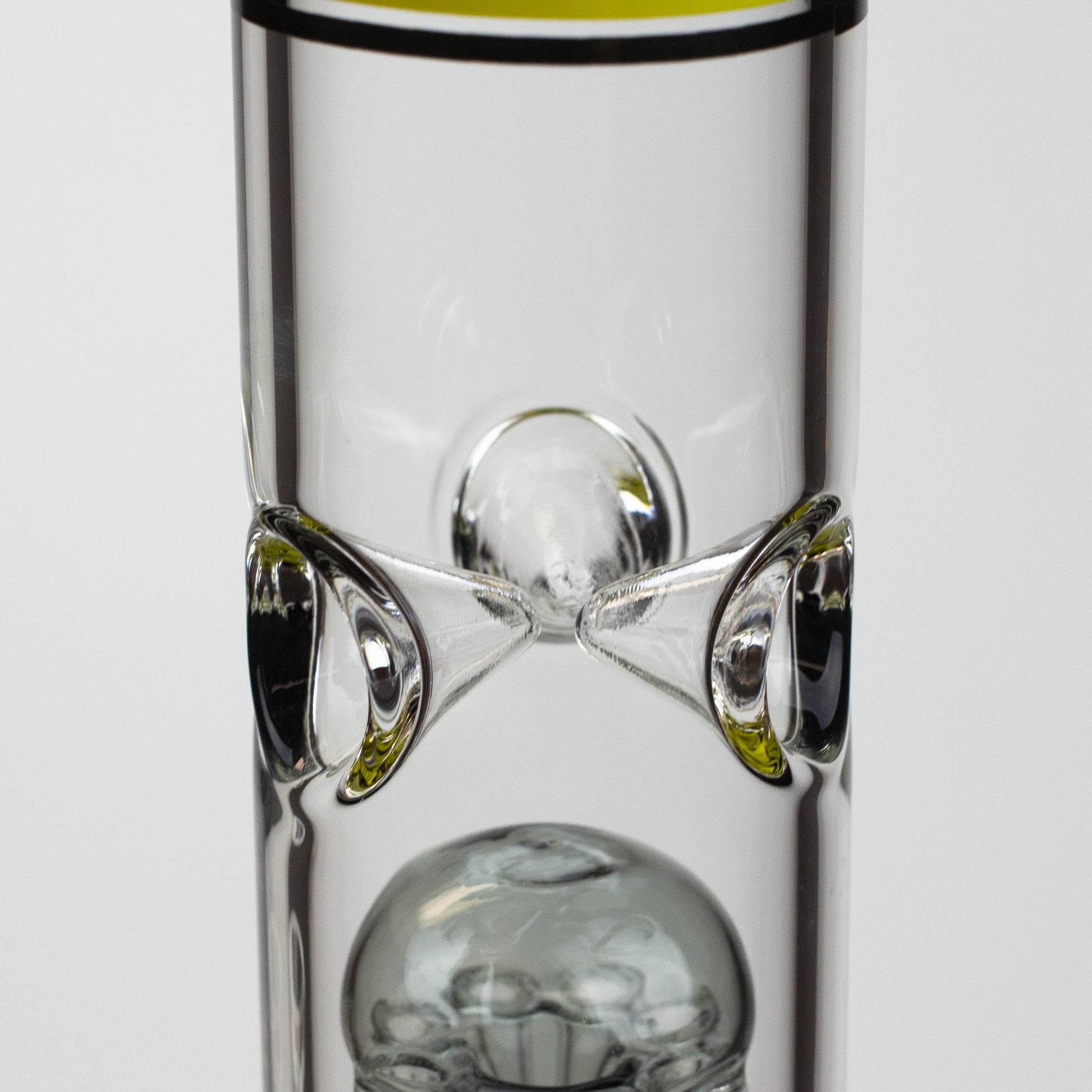 PROTECT YA NECK-15.5" 7 mm tree arm percolator glass bong [Killa Bees]_7