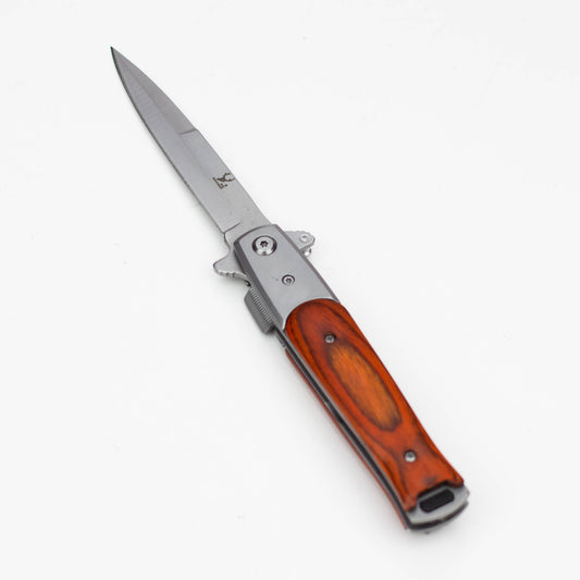 8.5" Folding Pocket tactical Satinless Blade knife [5944]_0