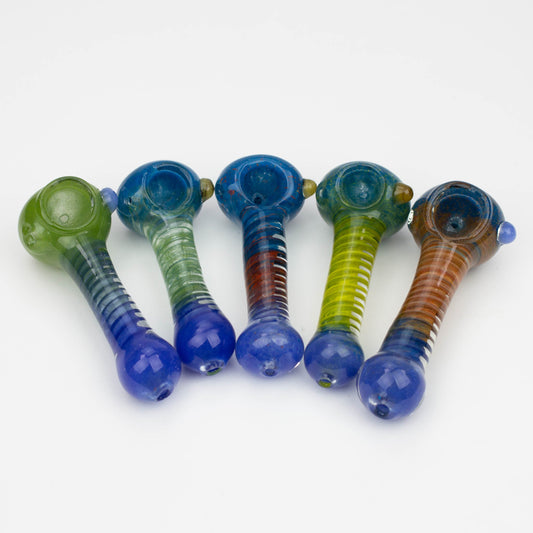4.5" soft glass hand pipe [AP5085]_0