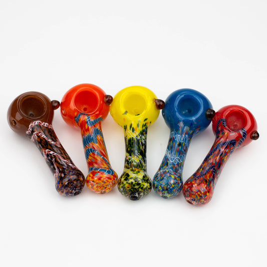4.5" soft glass hand pipe [AP5221]_0