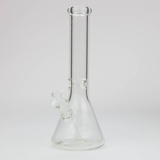 13.5" Classic beaker 7 mm glass water bong_0