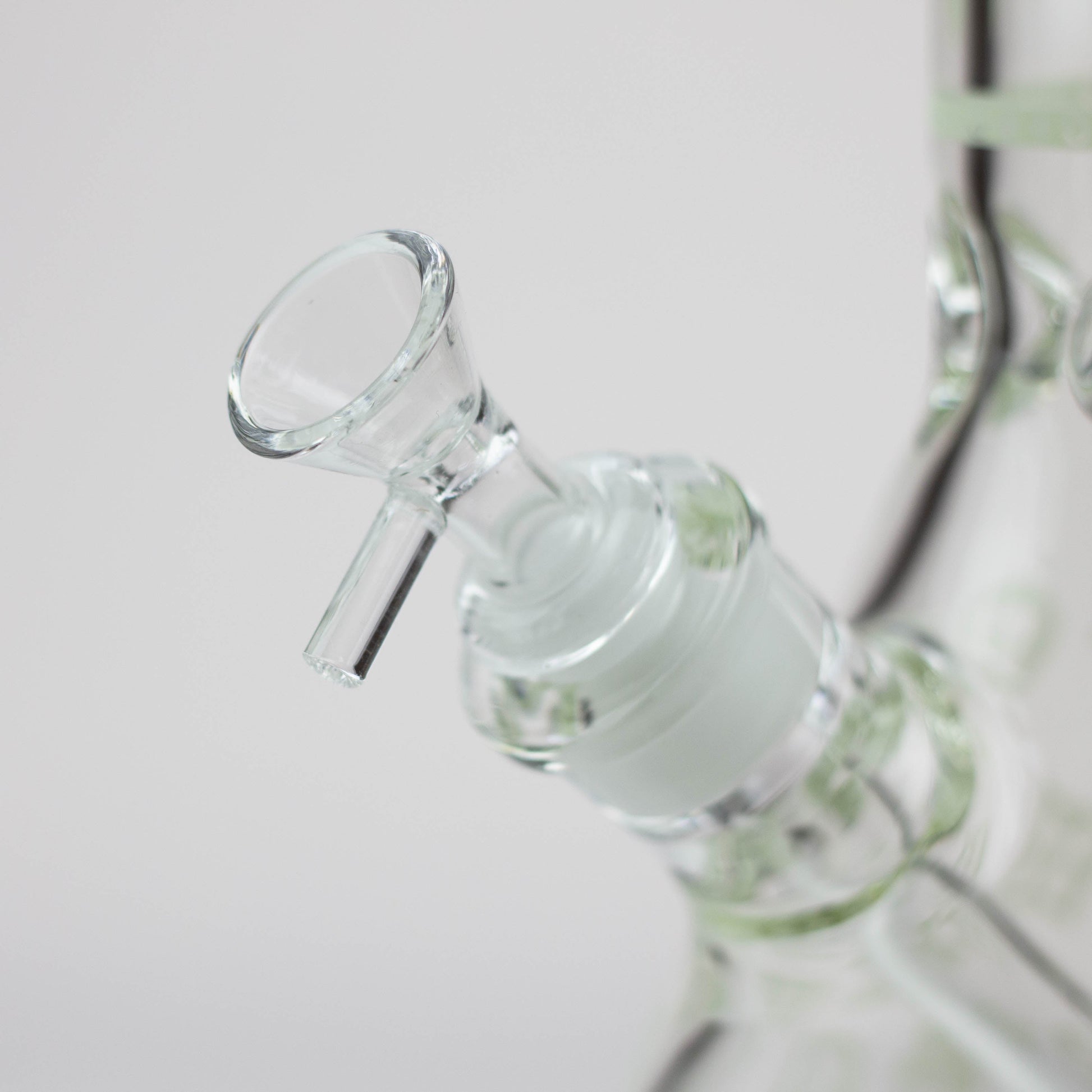 14" Luxury Pattern glow in the dark / 7mm / glass beaker bong [CH-107]_6