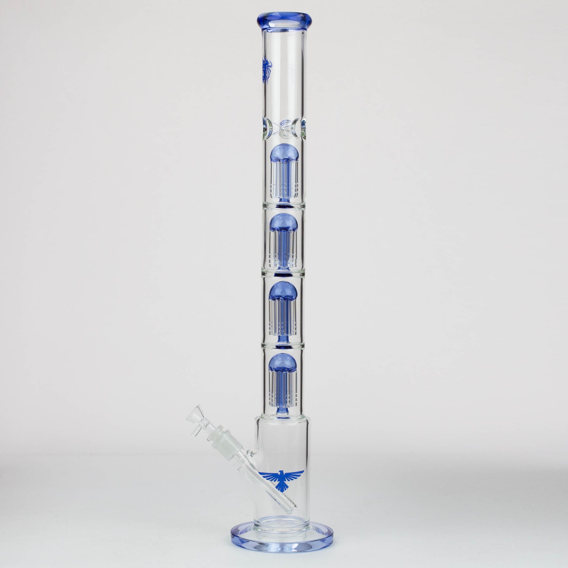 26" Xtreme Quad-percolator 7 mm glass Bong [XTR411]_6