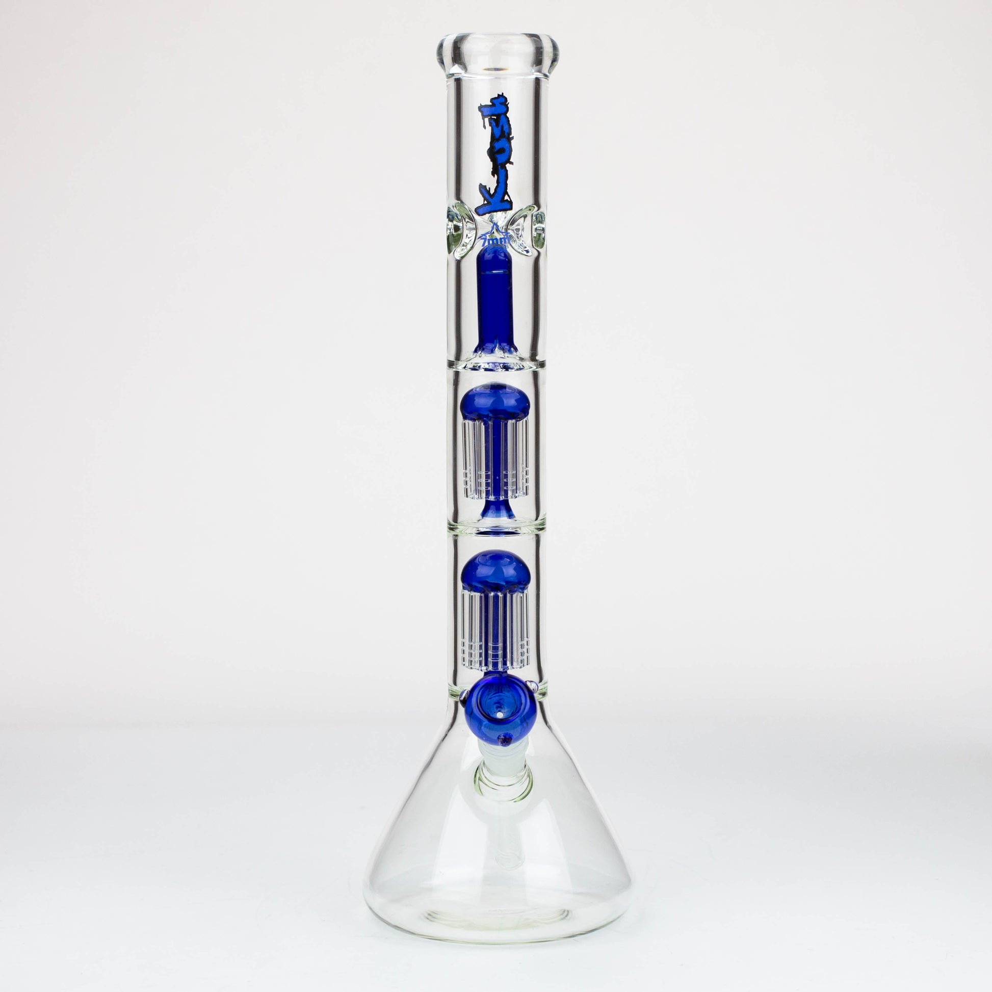 18" KUSH Dual tree percolator / splash guard / 7 mm / glass bong [AK114]_9