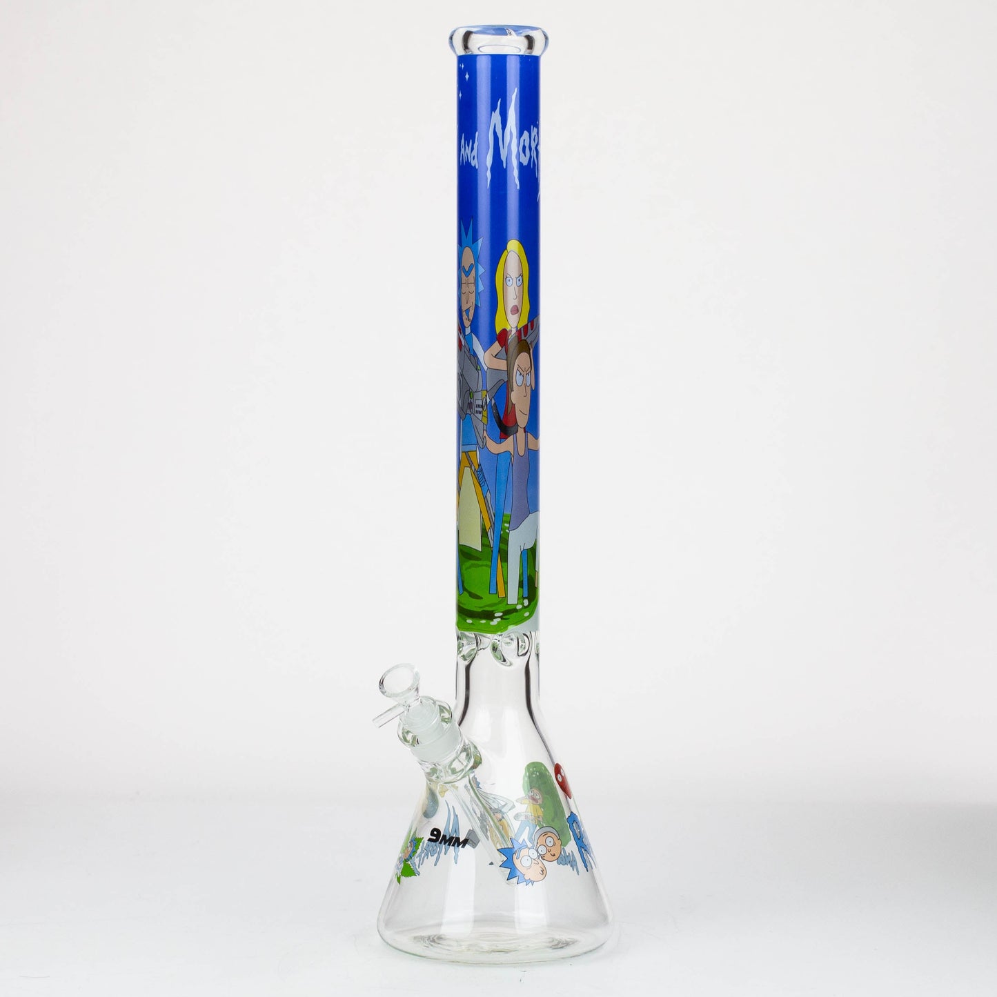 22" RM Cartoon 9 mm glass water bong [16800]_6