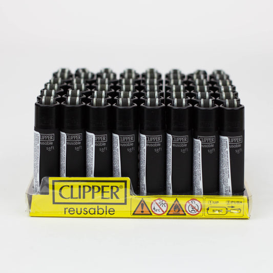 Clipper Micro SOFTTOUCH black Refillable Lighters_0