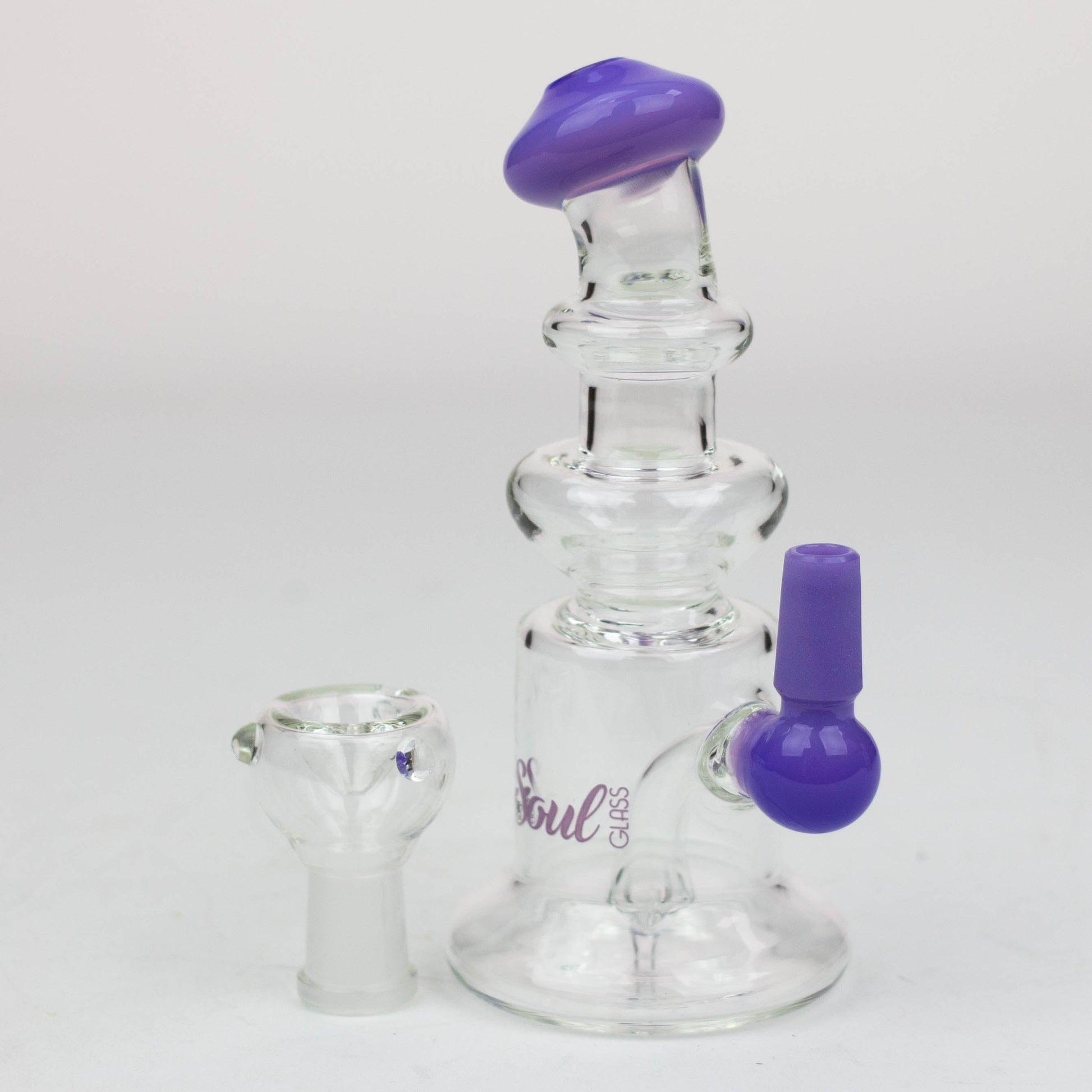 6" SOUL Glass mini bong [S2074]_2