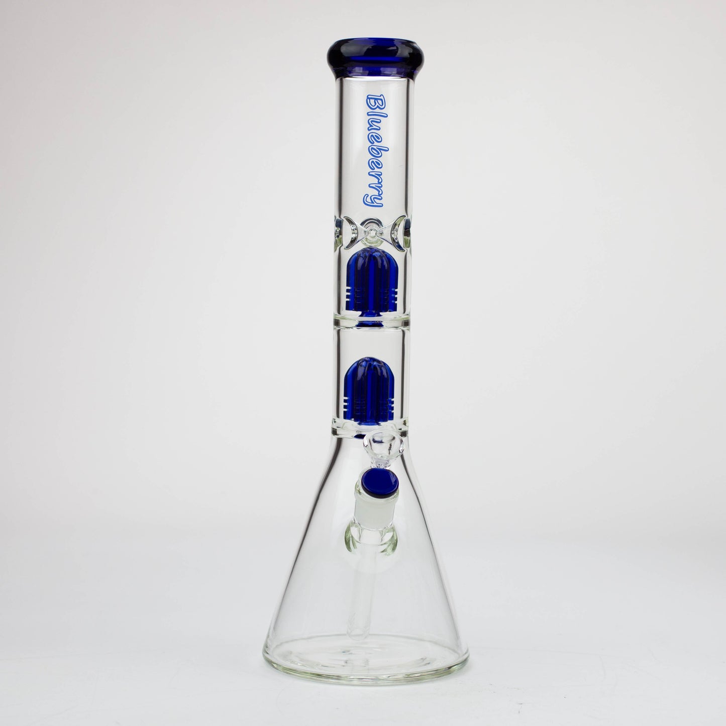 Blueberry-15 inch Double Tree Perc Beaker [S387]_9