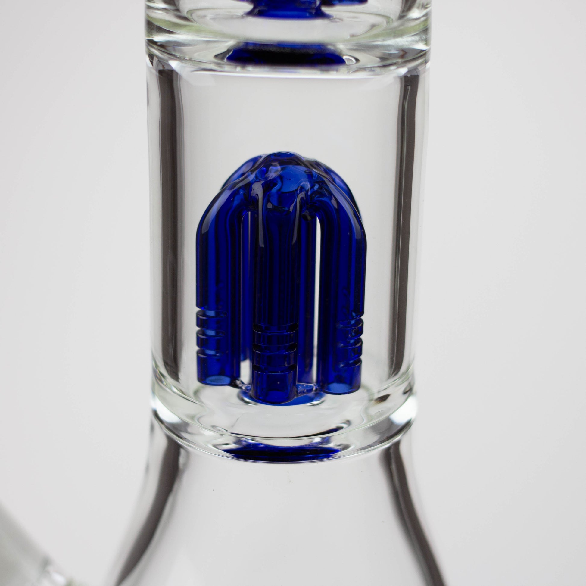 Blueberry-15 inch Double Tree Perc Beaker [S387]_2