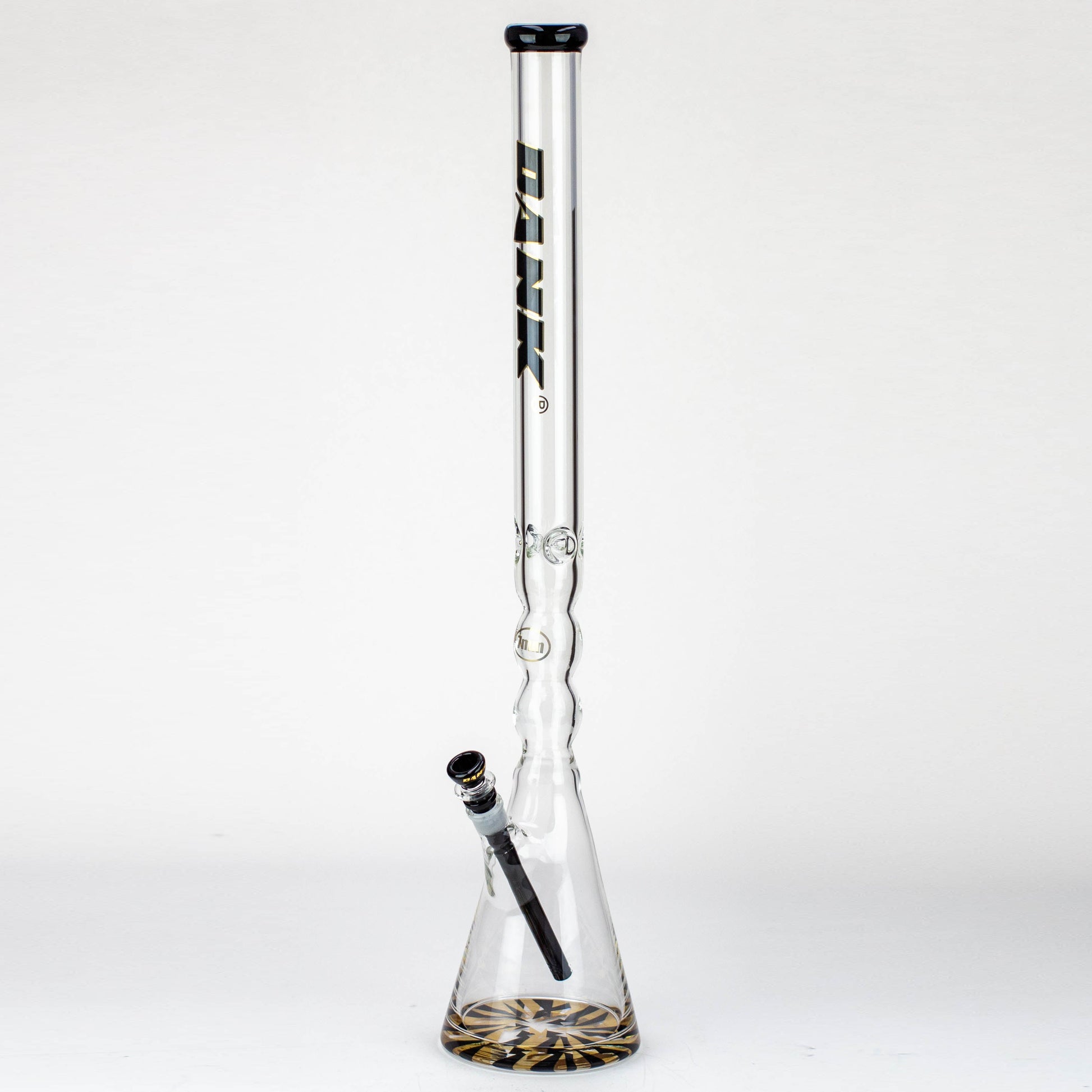 29" DANK 7 mm curved tube beaker water bong_5