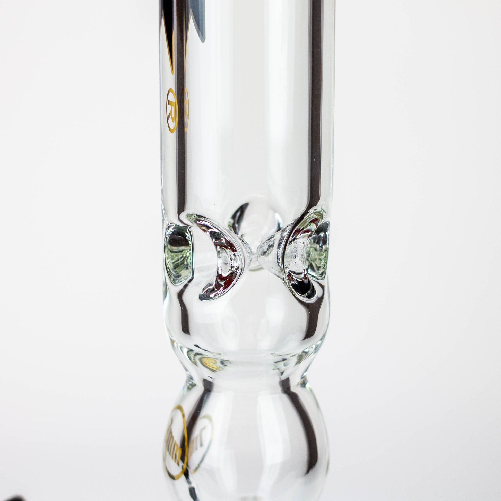 24" DANK 7 mm curved tube beaker water bong_11