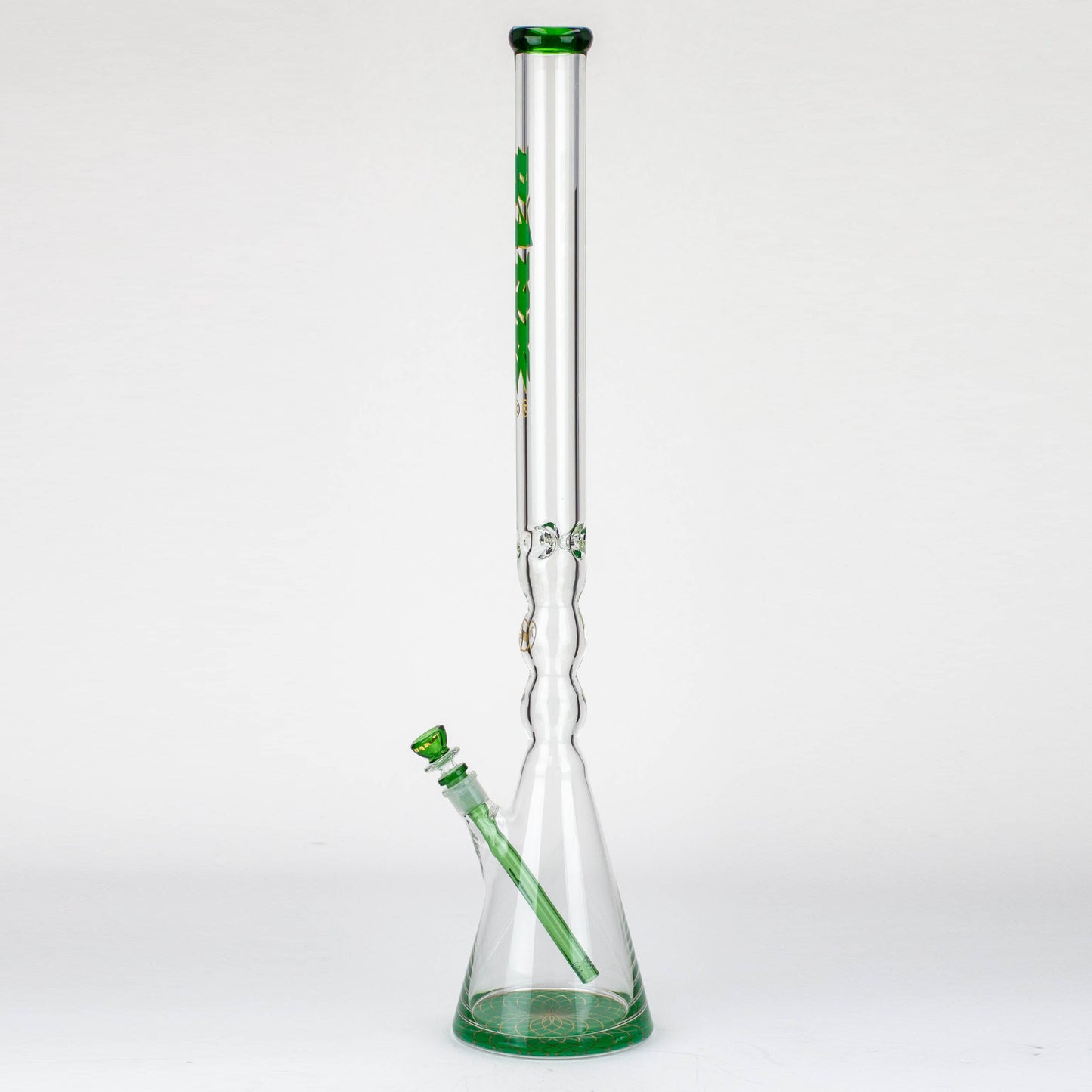 29" DANK 7 mm curved tube beaker water bong_7