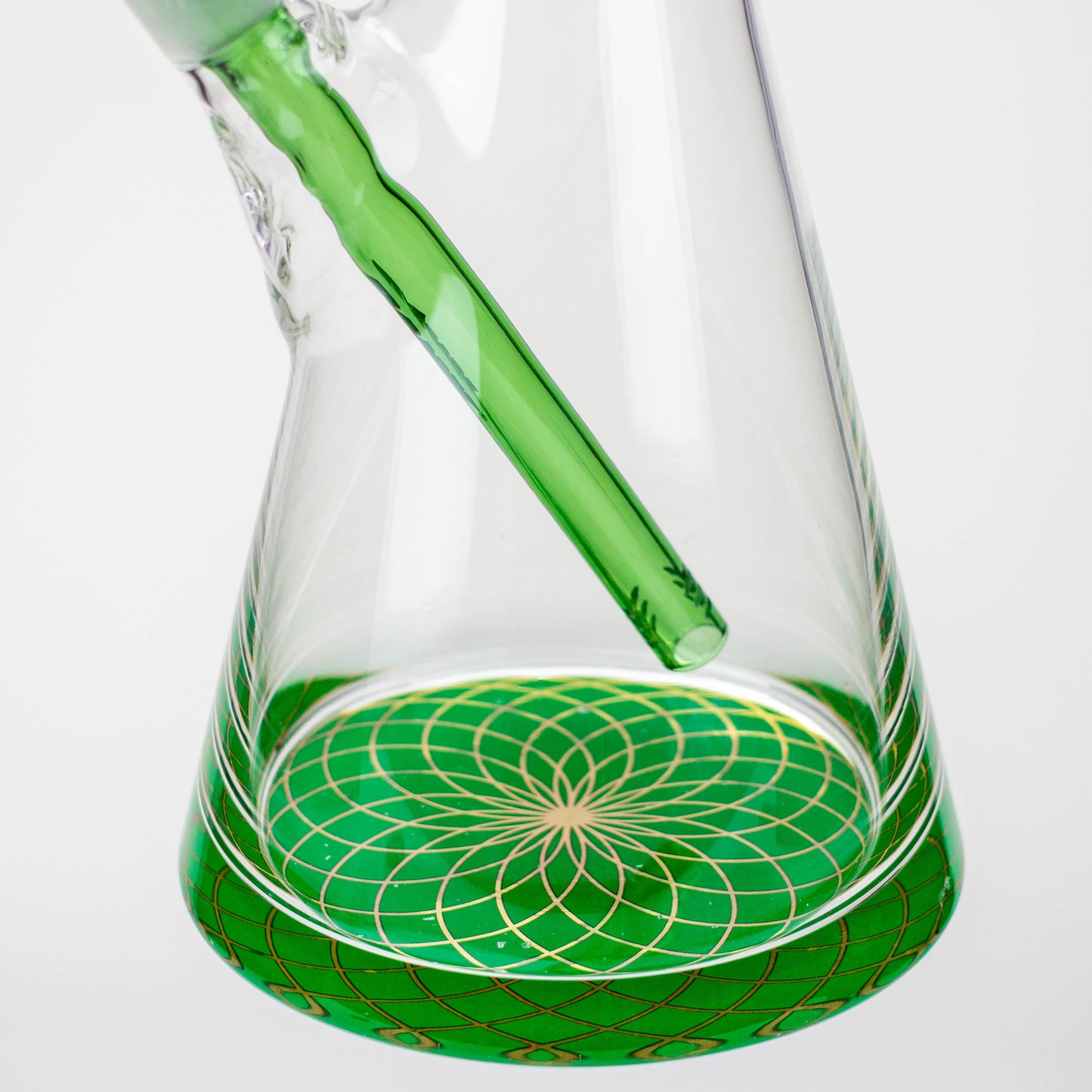 29" DANK 7 mm curved tube beaker water bong_1