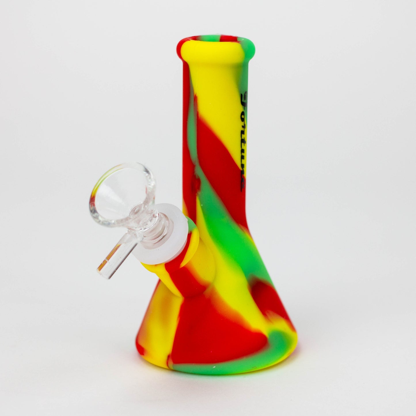 5" silicone mini beaker water bong - Assorted_1