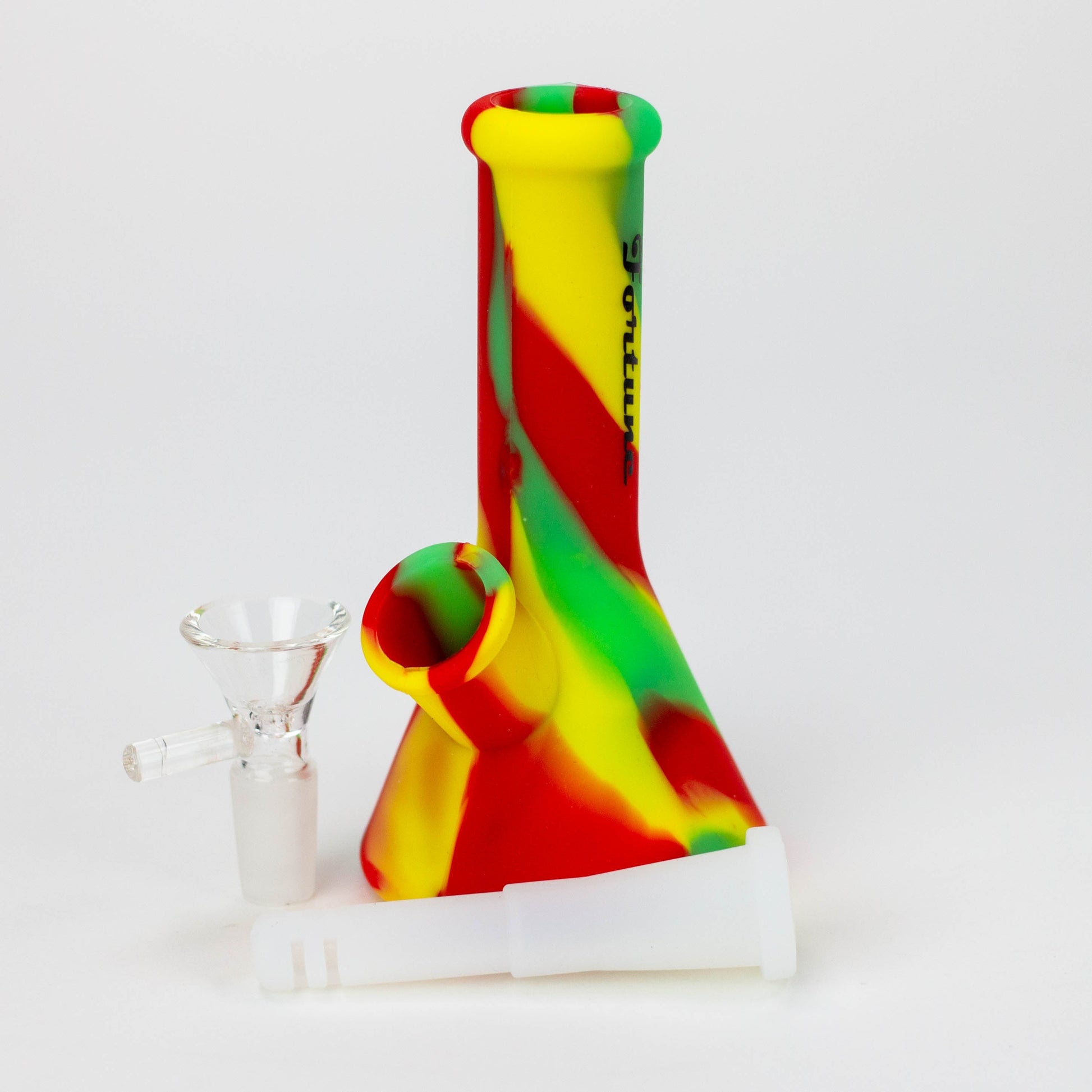 5" silicone mini beaker water bong - Assorted_6