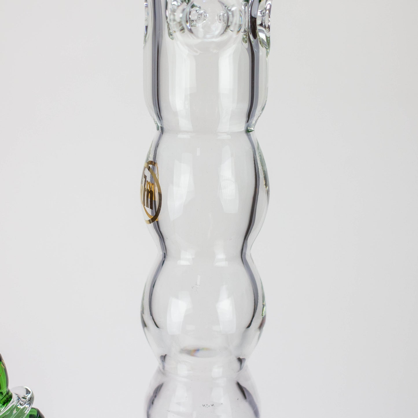 32" WellCann 7 mm curved tube beaker water bong with thick base_12