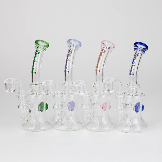 Spark | 6" 2-in-1 fixed 3 hole diffuser bubbler_0