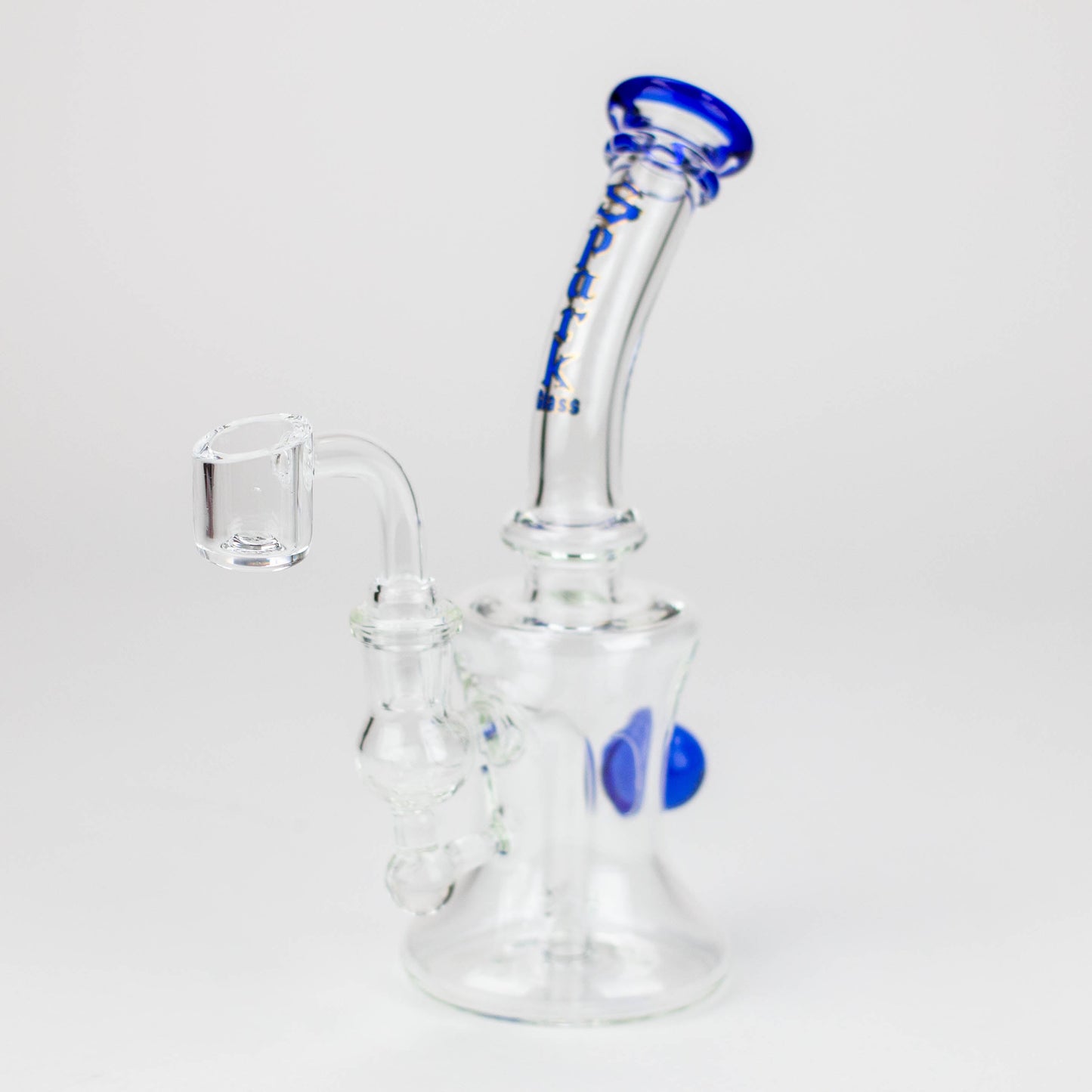 Spark | 6" 2-in-1 fixed 3 hole diffuser bubbler_1