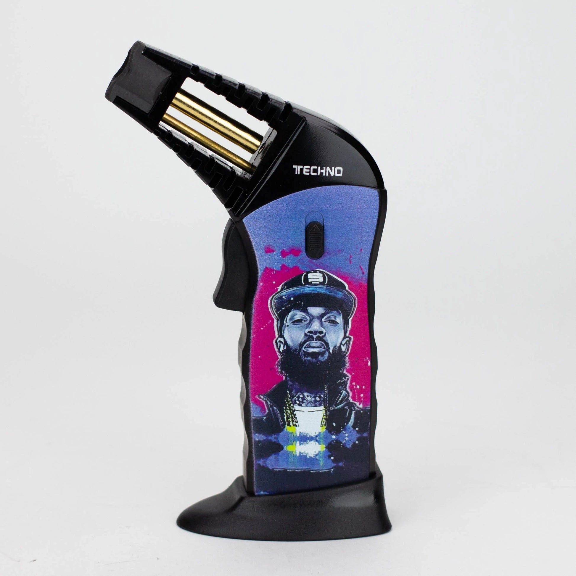 Techno | Adjustable Single Jet slant Torch Lighter in gift box [15811]_6