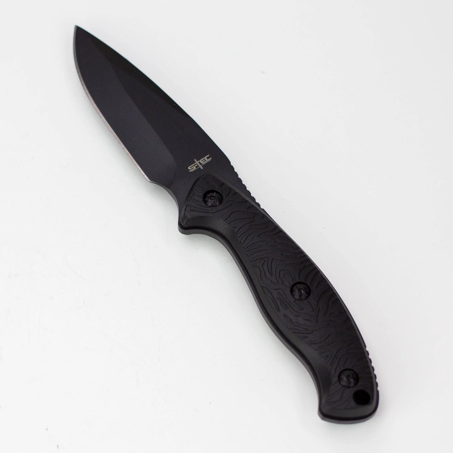 9″ Fixed Blade Full Tang Knife w/ ABS Swivel Sheath [T25145]_3