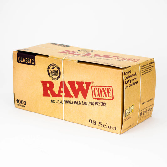 RAW Classic 98 Select pre-rolled cone 1000 counts_0