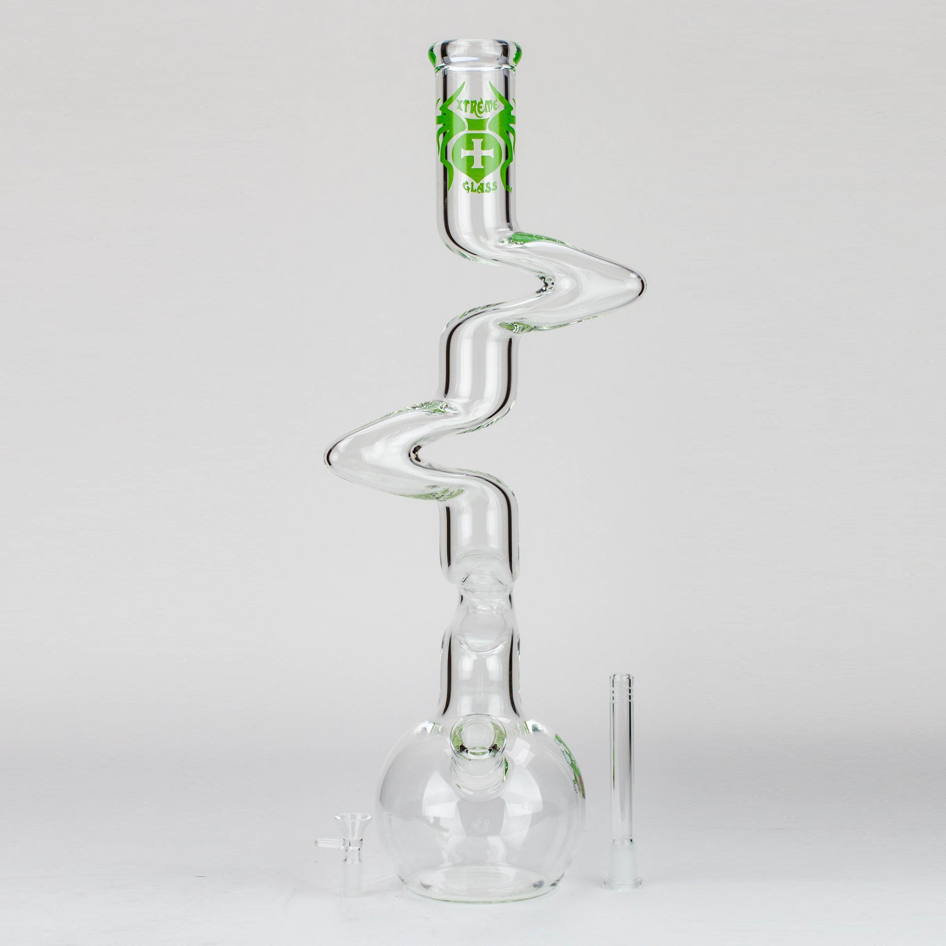 21" Xtream Kink Zong 7 mm glass water bong [XTR-Z015]_7