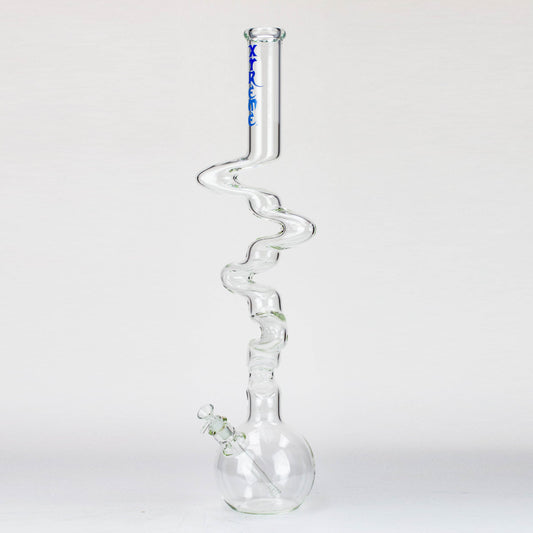 28" Xtream Kink Zong 7 mm glass water bong [XTR-Z016]_0